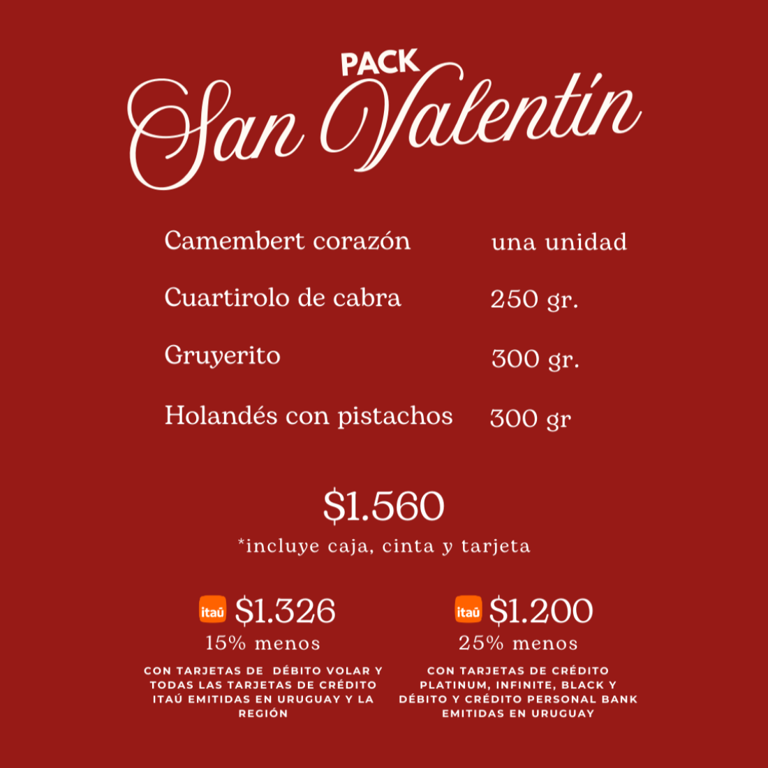 Pack San Valentin